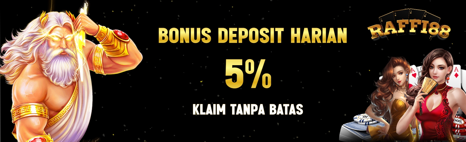 BONUS DEPOSIT 5%
